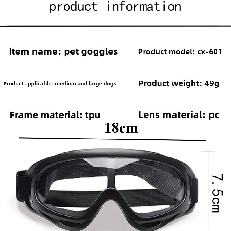 Adventure Pet Goggles