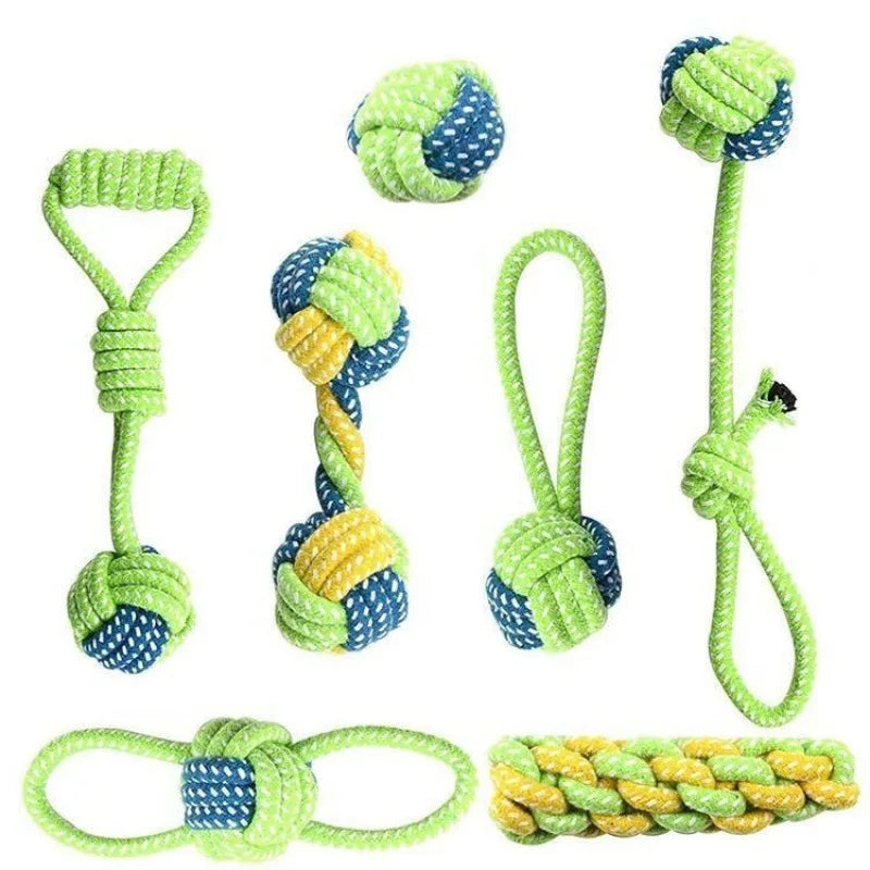 Set de Juguetes de Cuerda para Perros – Resistente y Seguro